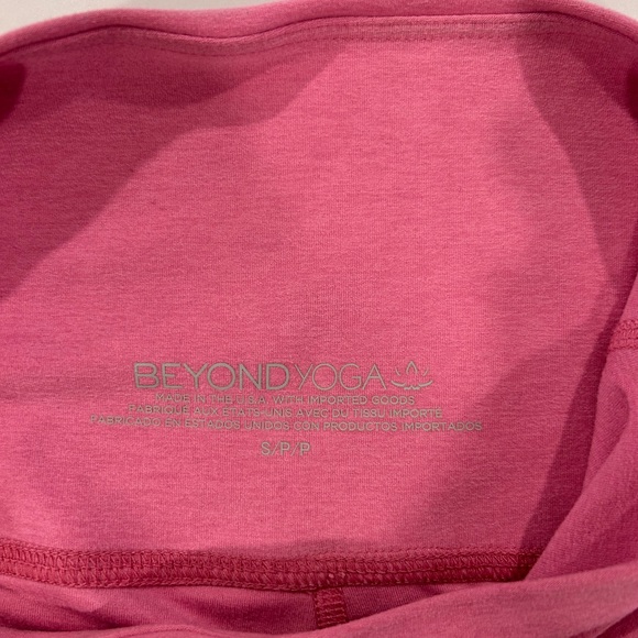 Beyond Yoga spacedye caught in the midi legging in pink bloom heather - Picture 4 of 8